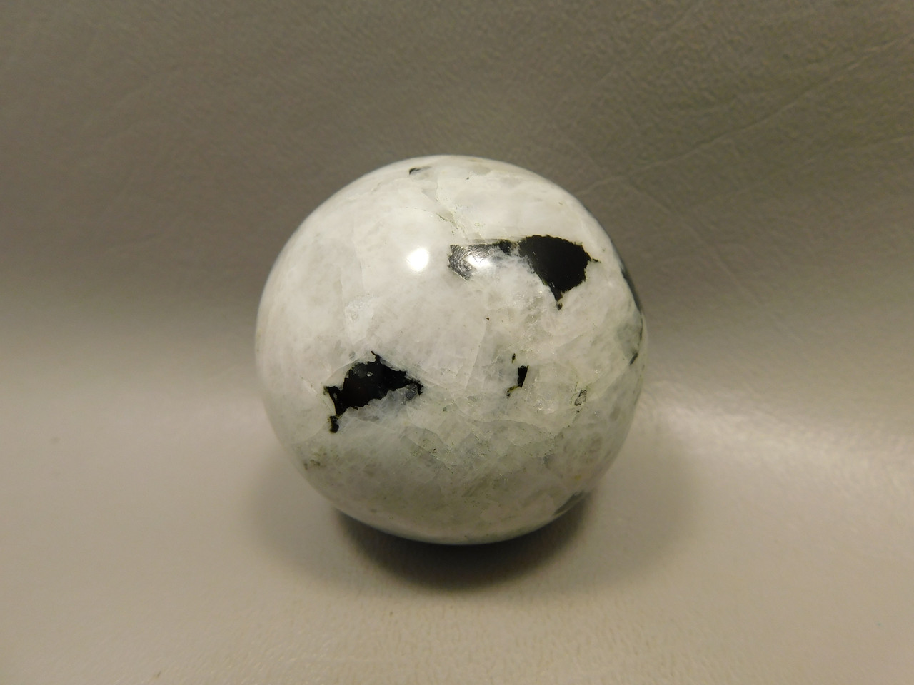 Moonstone Sphere 2 inch Polished Rock Rainbow Gemstone India #O12