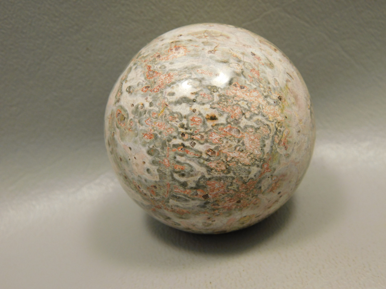 Leopard Skin Jasper Sphere Stone 2 inch Natural Rock #O8