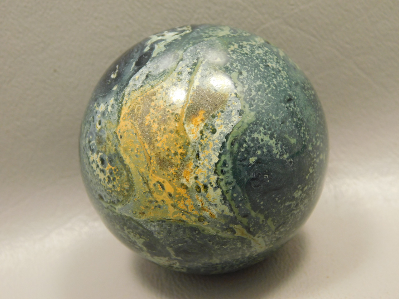 Kabamba Jasper Stone Sphere 2 inch Crocodile Rock 50 mm #O10