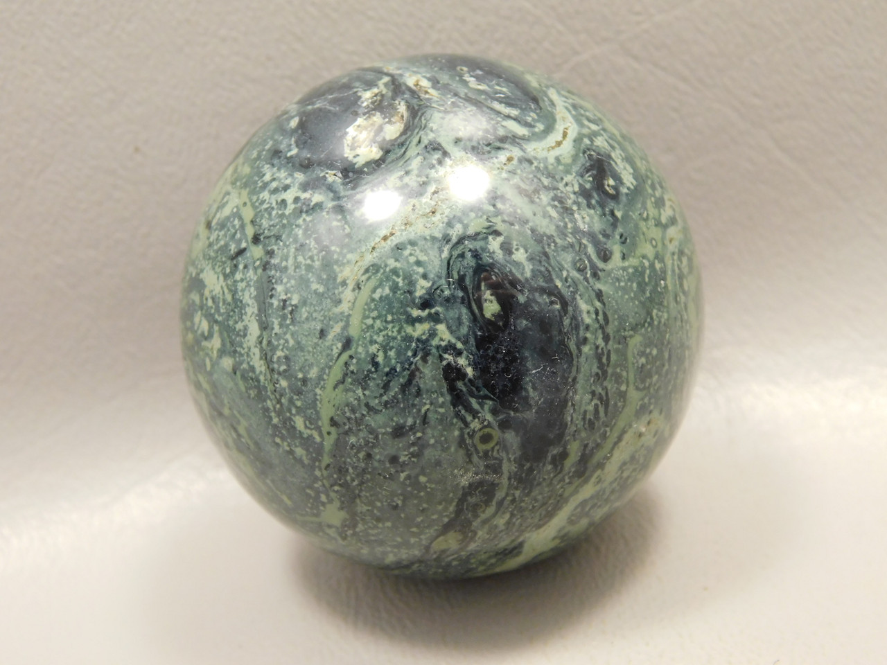 Kabamba Jasper Stone Sphere 2 inch Crocodile Rock 50 mm #O11