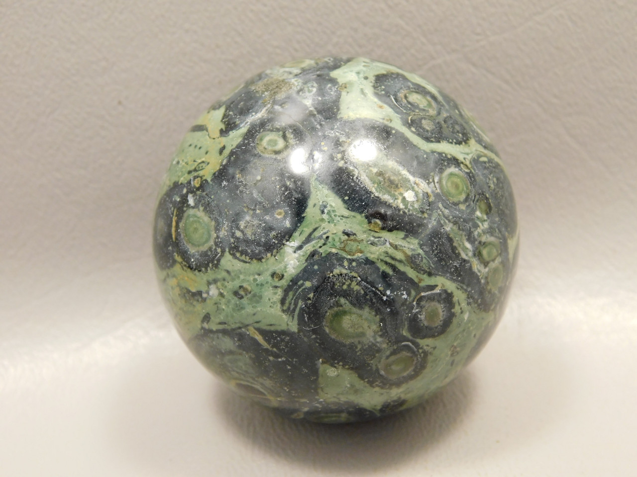 Kabamba Jasper Stone Sphere 2 inch Crocodile Rock 50 mm #O13
