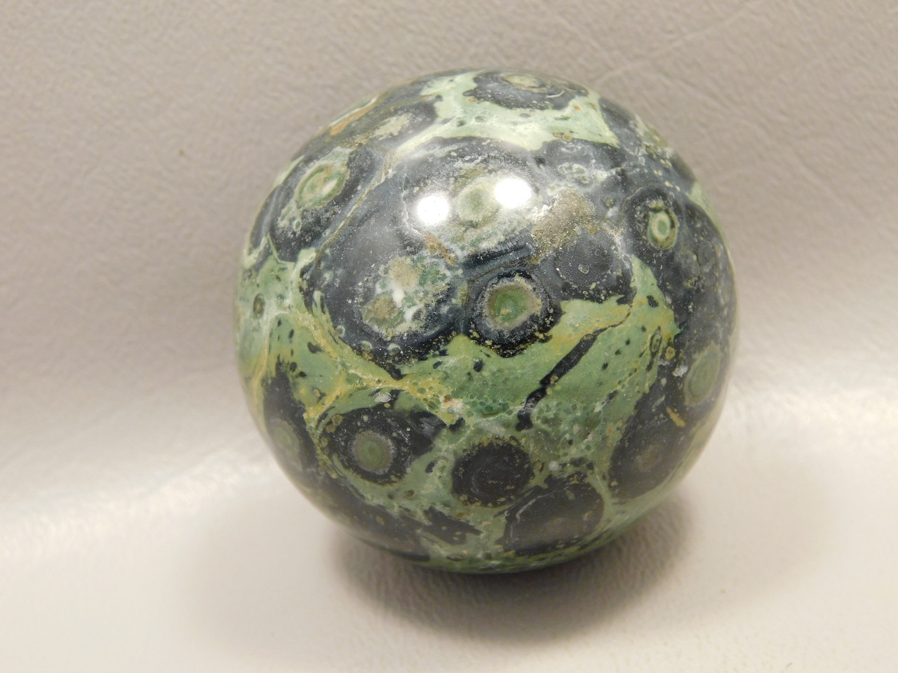 Kabamba Jasper Stone Sphere 2 inch Crocodile Rock 50 mm #O13