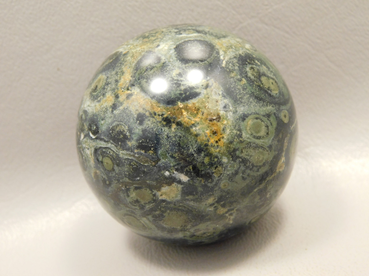 Kabamba Jasper Stone Sphere 2 inch Crocodile Rock 50 mm #O17