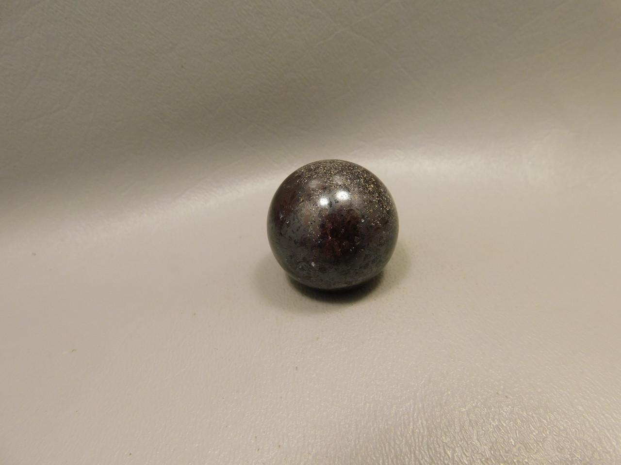 Petrified Wood Small Sphere Marble 30 mm Rare Paleosmunda Fossil #O10