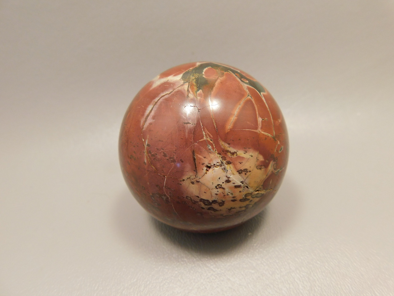 Cherry Creek Jasper Sphere 2.4 inch Stone Picasso Jasper 60 mm Ball #O14