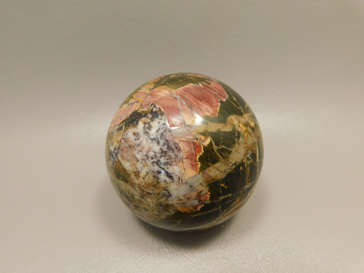 Cherry Creek Jasper Sphere 2.4 inch Stone Picasso Jasper 60 mm Ball #O12