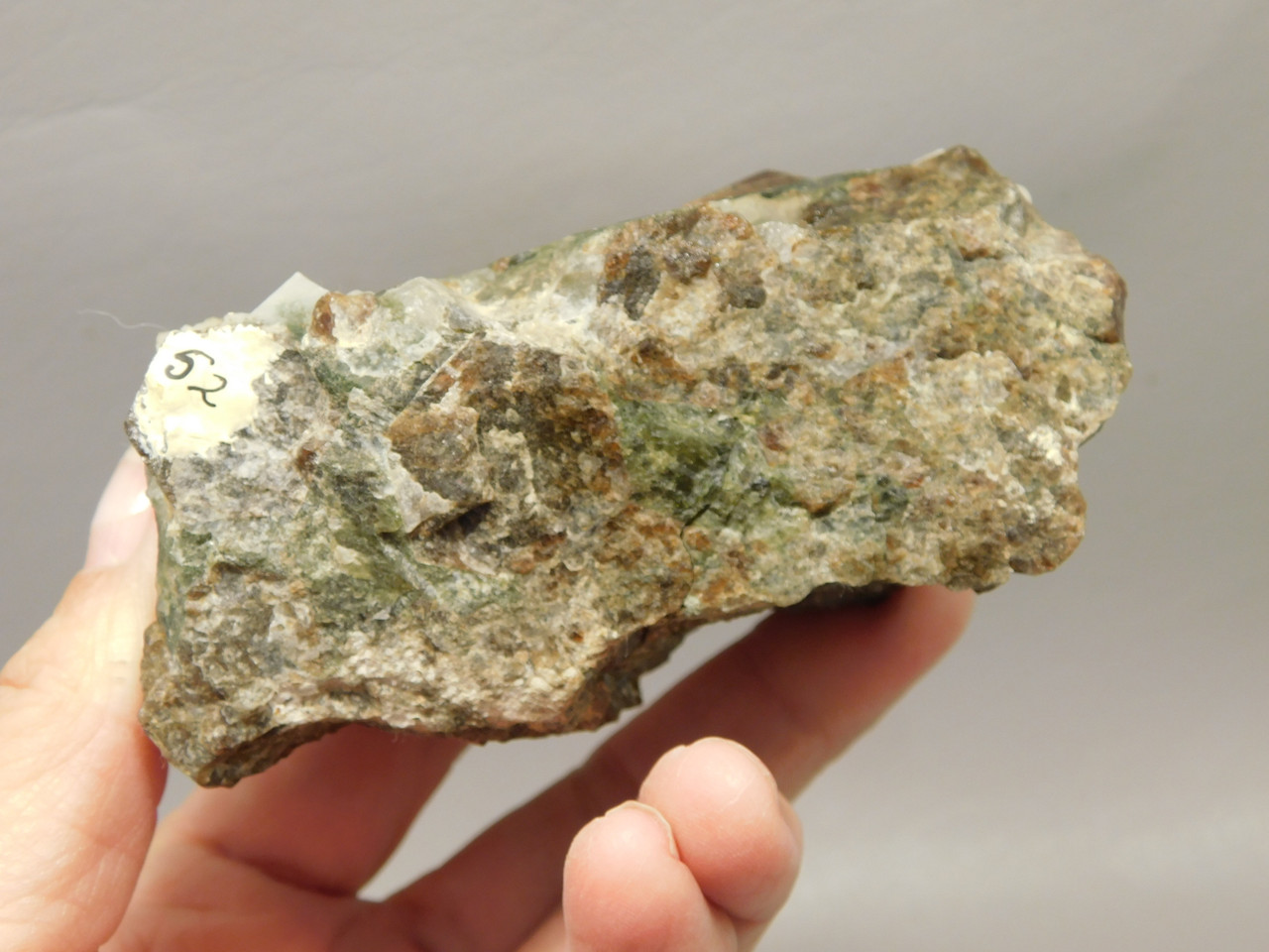 Andradite Garnet on Epidote Crystal Disaster Peak Mineral Specimen  #052