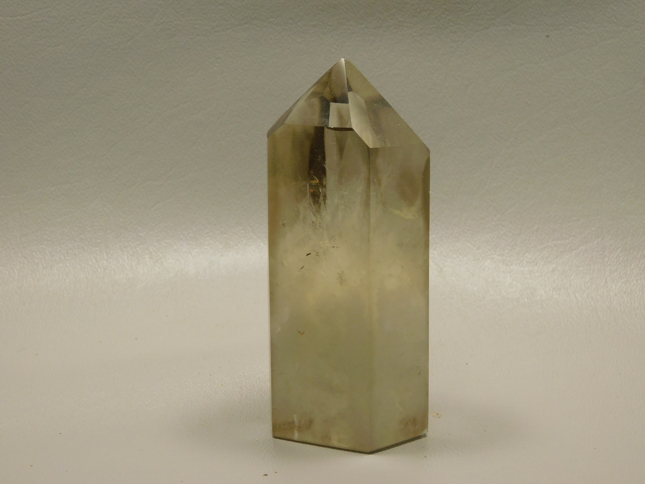 Natural Smoky Quartz Crystal Polished Point 3.6 inch Tower #O9