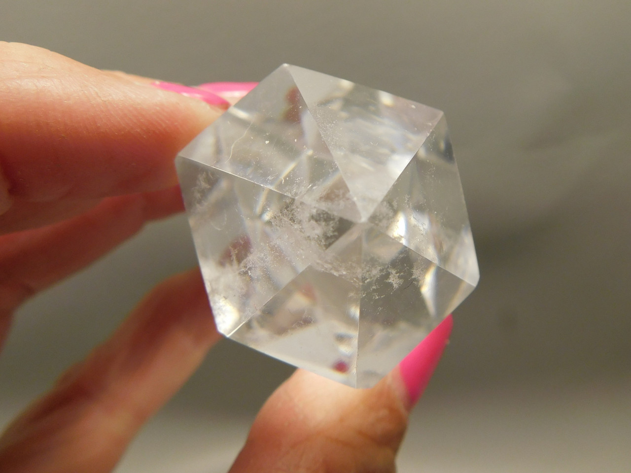 Clear Quartz Double Terminated Crystal 3 inch Natural #O7