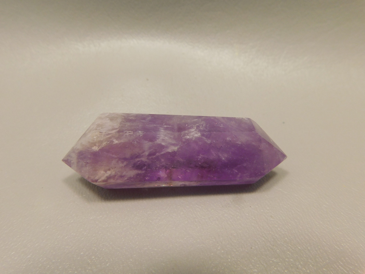 Amethyst Double Terminated Crystal 2.6 inch Natural Purple Gemstone #O9