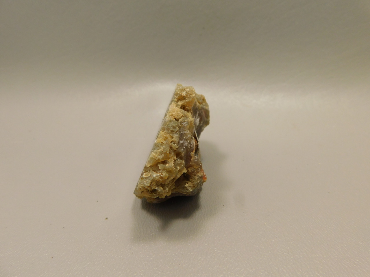 Laguna Agate Polished Stone Nodule Collector Banded Red Rock #O24