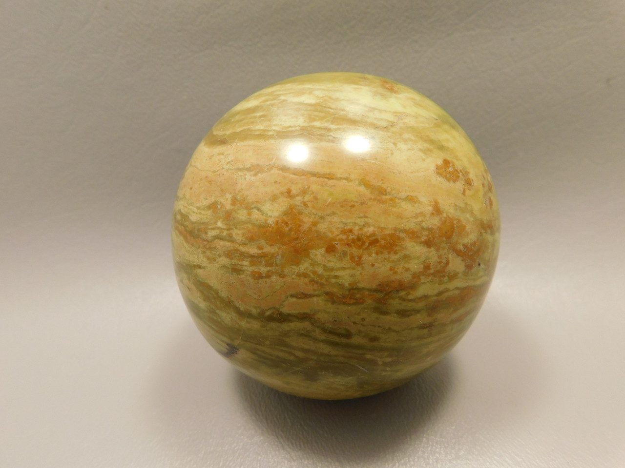 Green Opal Stone Sphere Polished Rock 3 inch or 78 mm Ball #O12