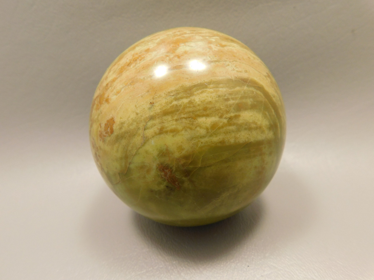 Green Opal Stone Sphere Polished Rock 3 inch or 78 mm Ball #O12