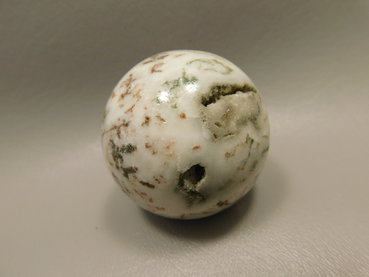 Tree Agate Stone 2 inch Stone Sphere Rock India Gemstone Ball #O2
