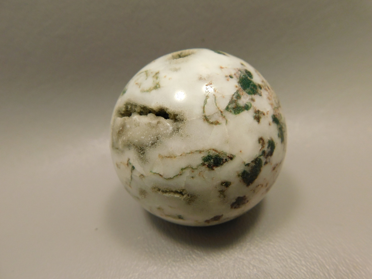 Tree Agate Stone 2 inch Stone Sphere Rock India Gemstone Ball #O2