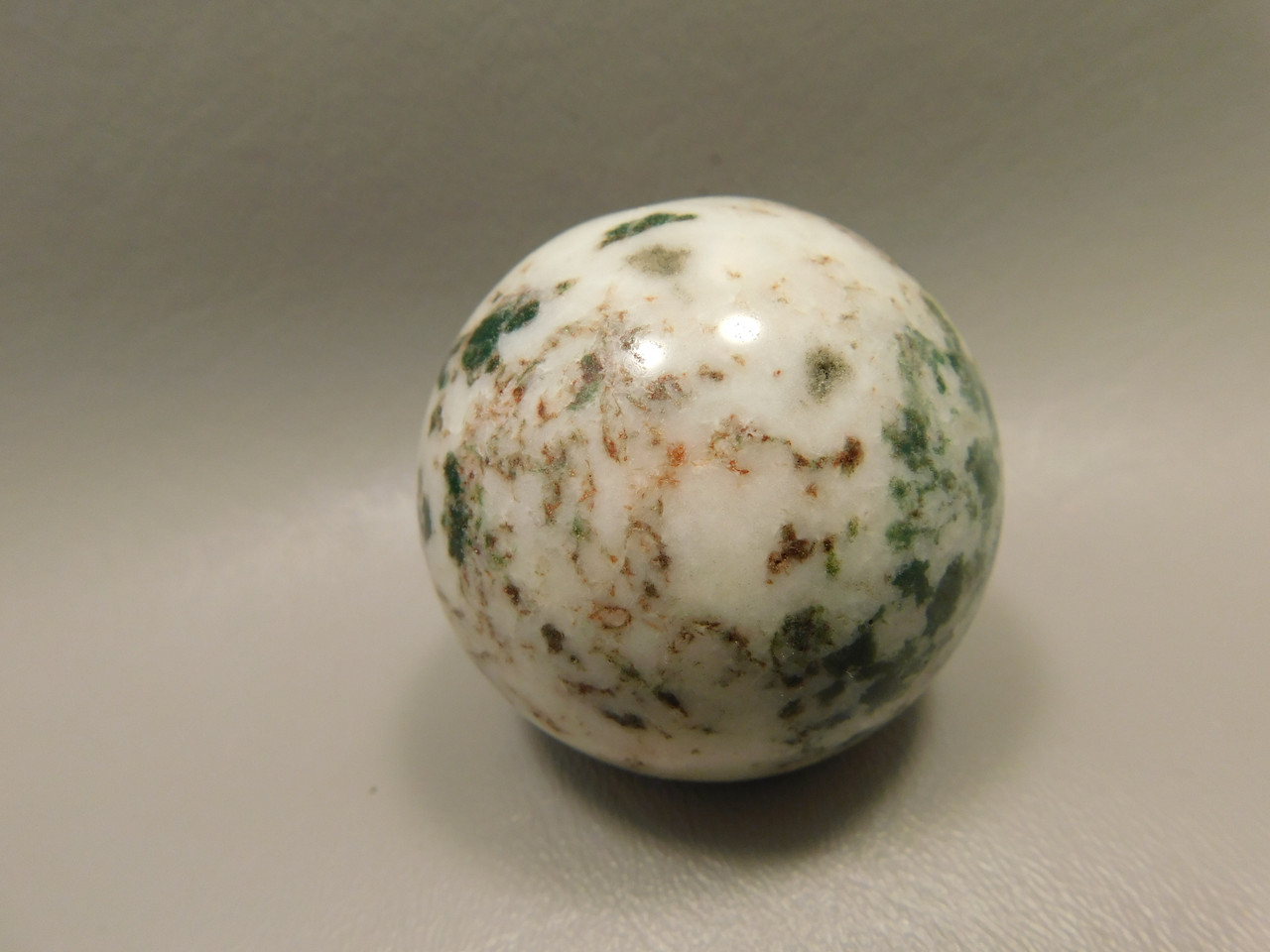 Tree Agate Stone 2 inch Stone Sphere Rock India Gemstone Ball #O2
