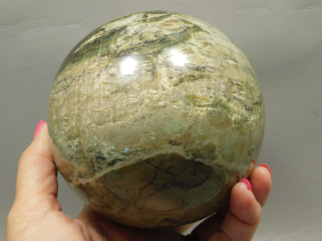 Arizona Pietersite Large Stone Sphere 4 inch Rock Tiger-eye Ball #OL2