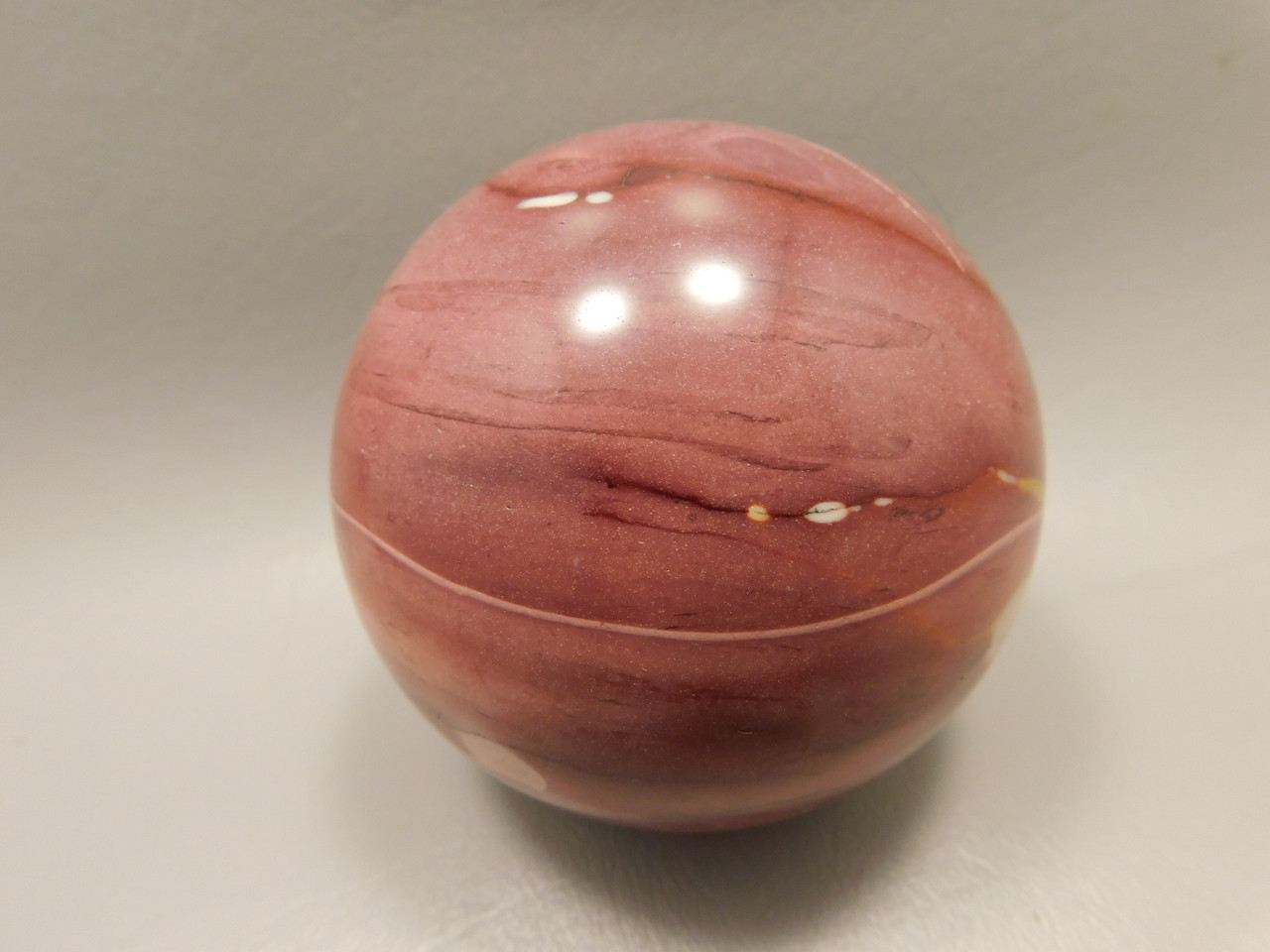 Mookaite Jasper 3 inch Stone Sphere Australia 78 mm #O44