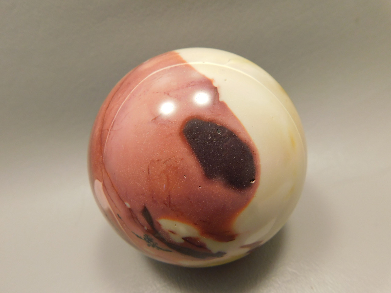 Mookaite Jasper 3 inch Stone Sphere Australia 78 mm #O44