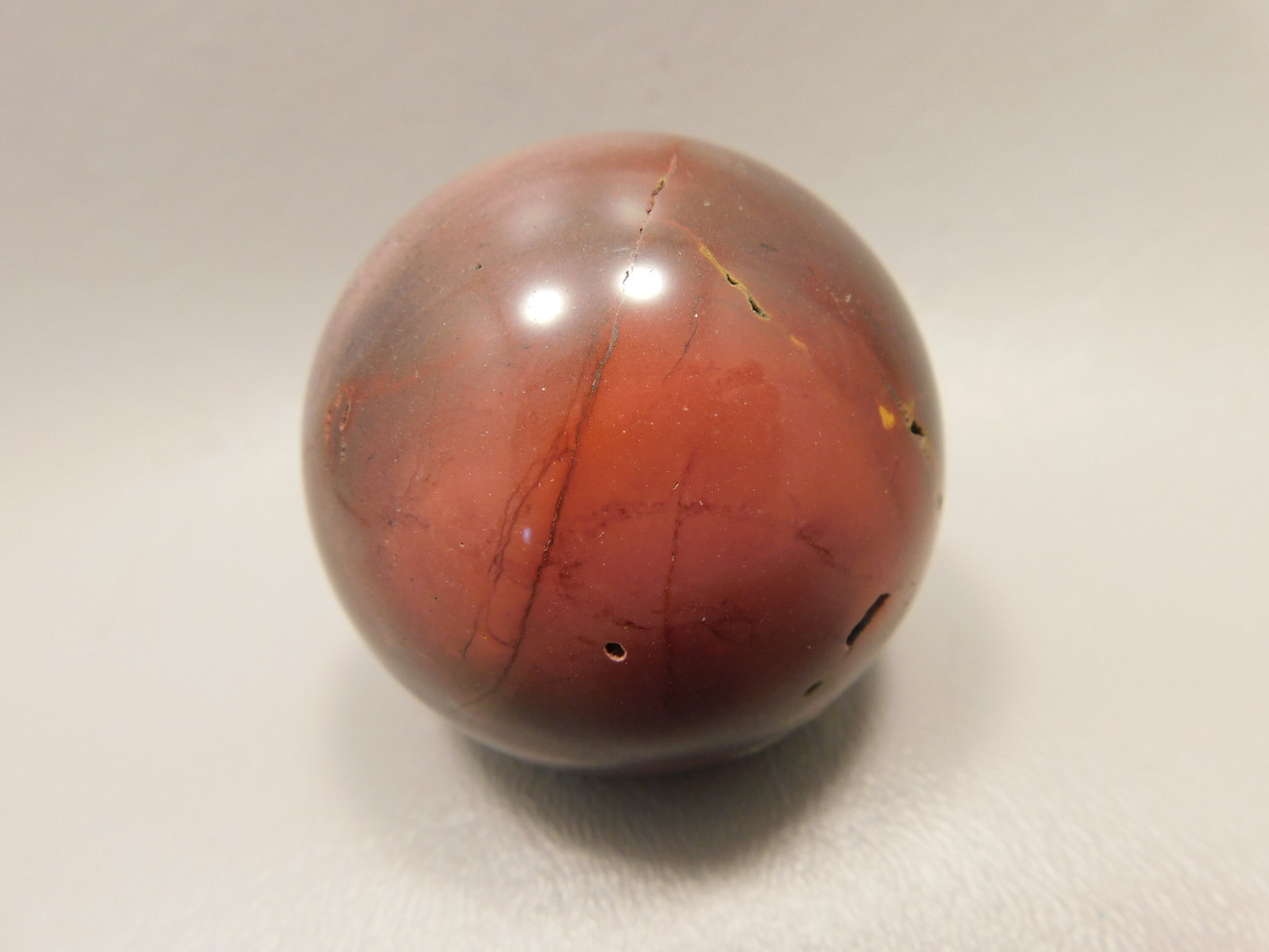 Mookaite Jasper 2 inch Sphere Shaped Stone Australia 50 mm #O22