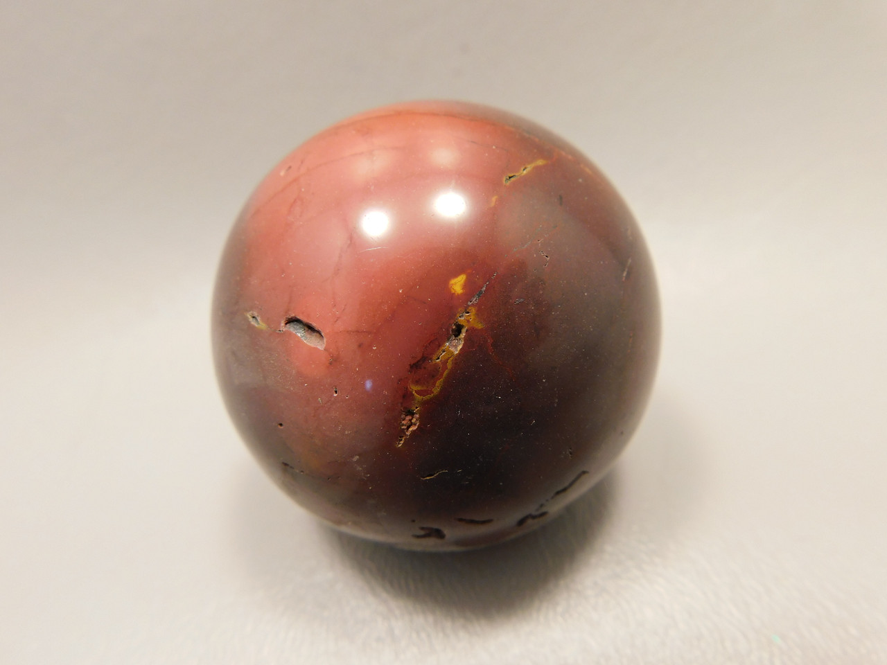 Mookaite Jasper 2 inch Sphere Shaped Stone Australia 50 mm #O22