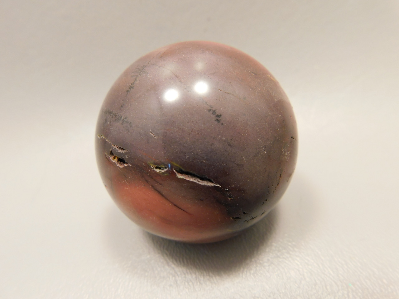Mookaite Jasper 2 inch Sphere Shaped Stone Australia 50 mm #O22