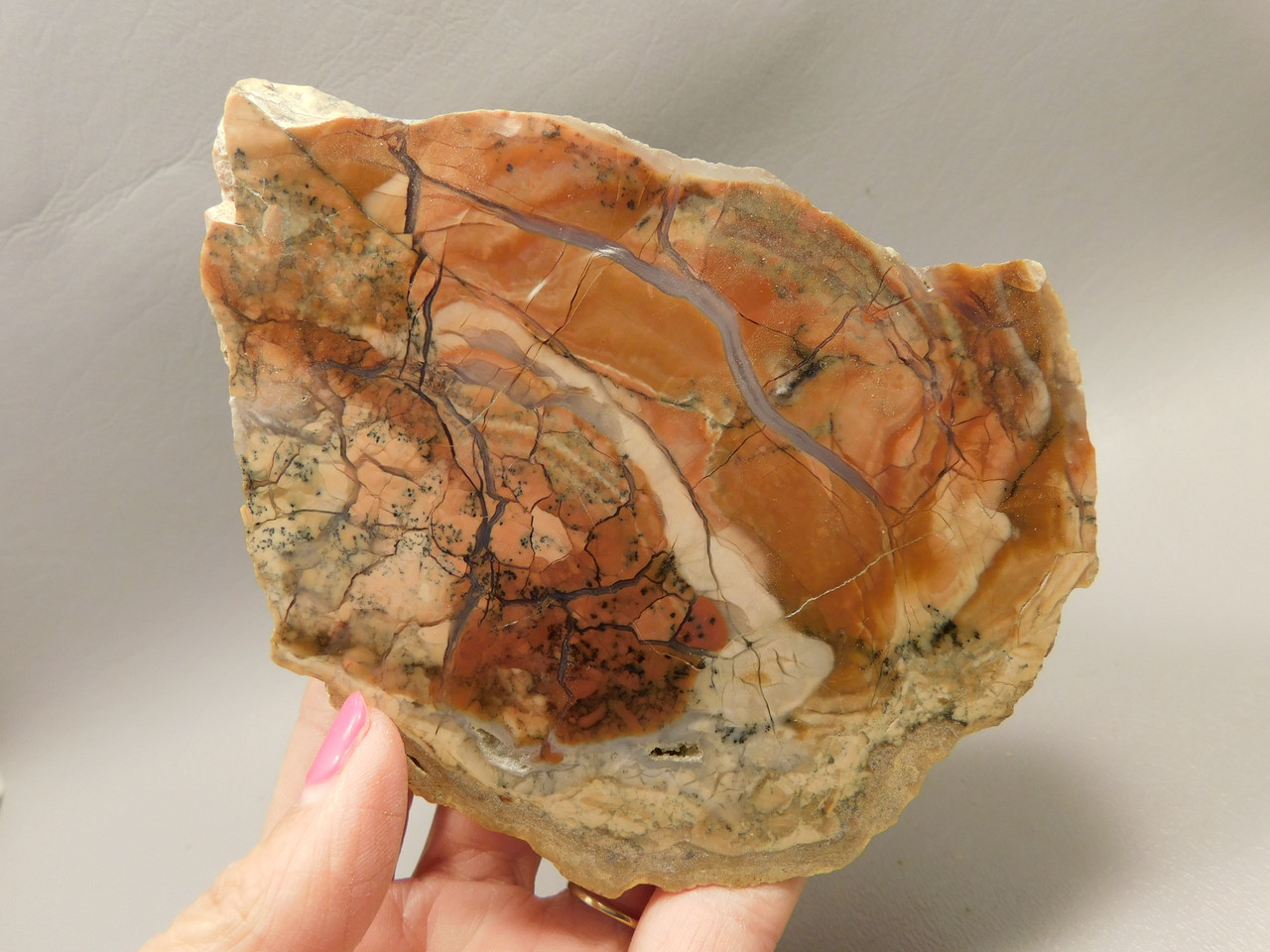 Chapinite or Chapenite Jasper Polished Collector Rock Siam Siding #O4