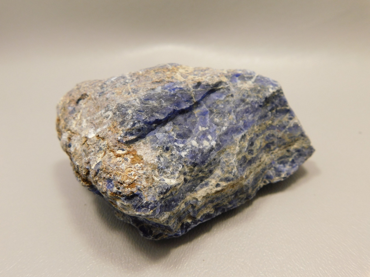 Sodalite Mineral Specimen or Lapidary Cabbing Rough Rock #O1
