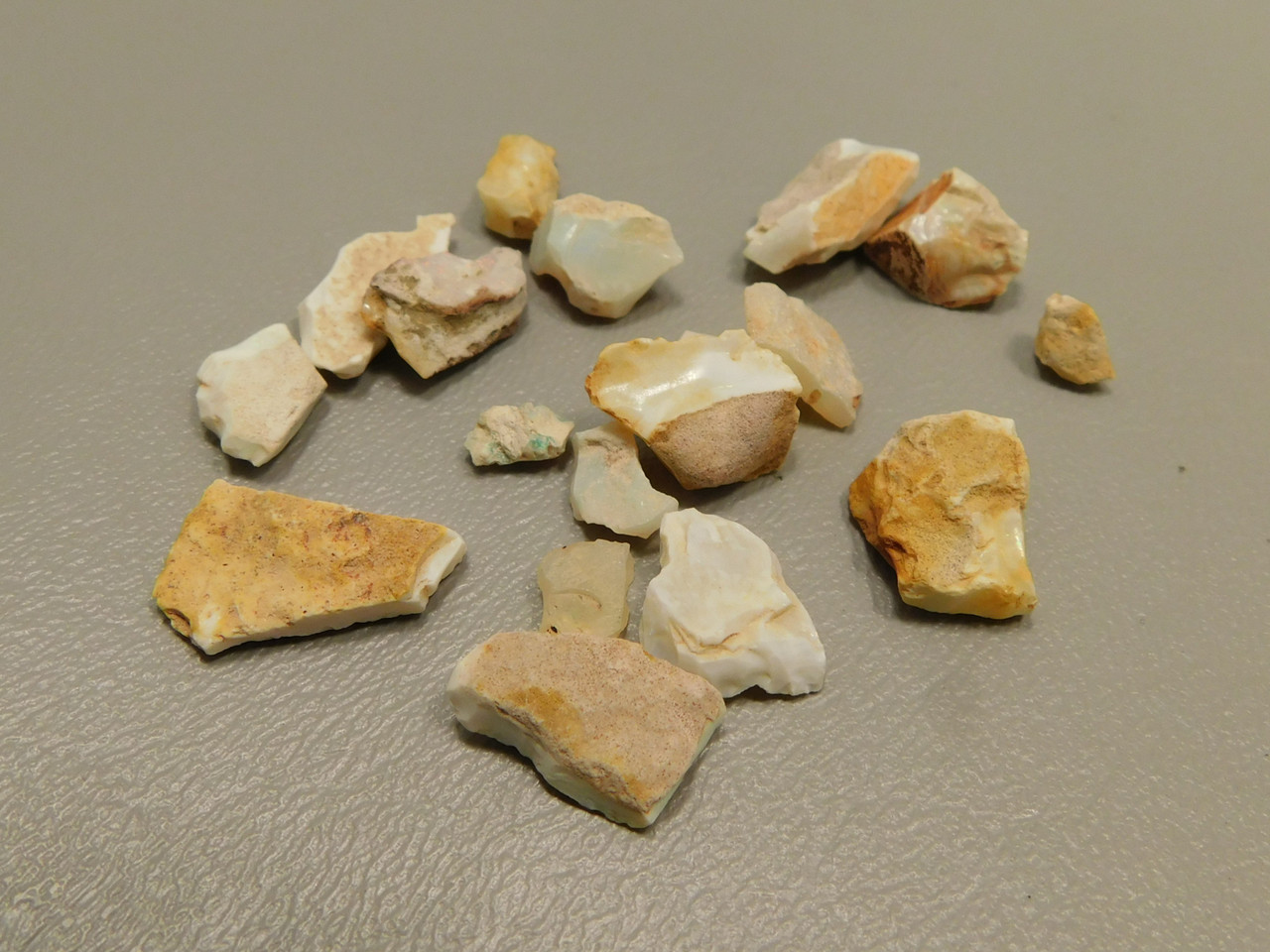 Spenser Opal Unpolished Stone CHIPS Iridescent Small Rock