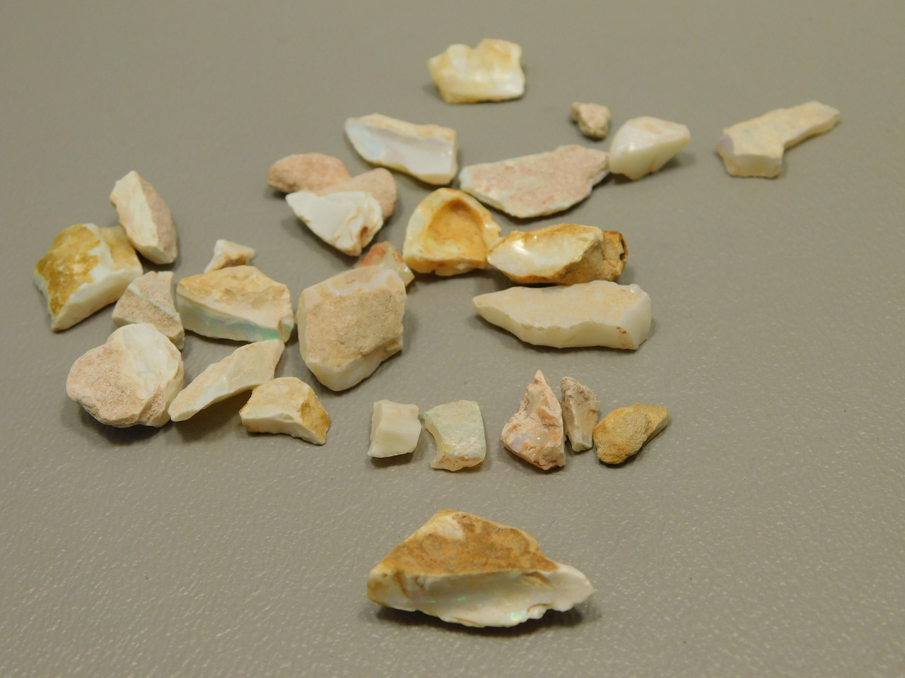 Spenser Opal Unpolished Stone CHIPS Iridescent Small Rock