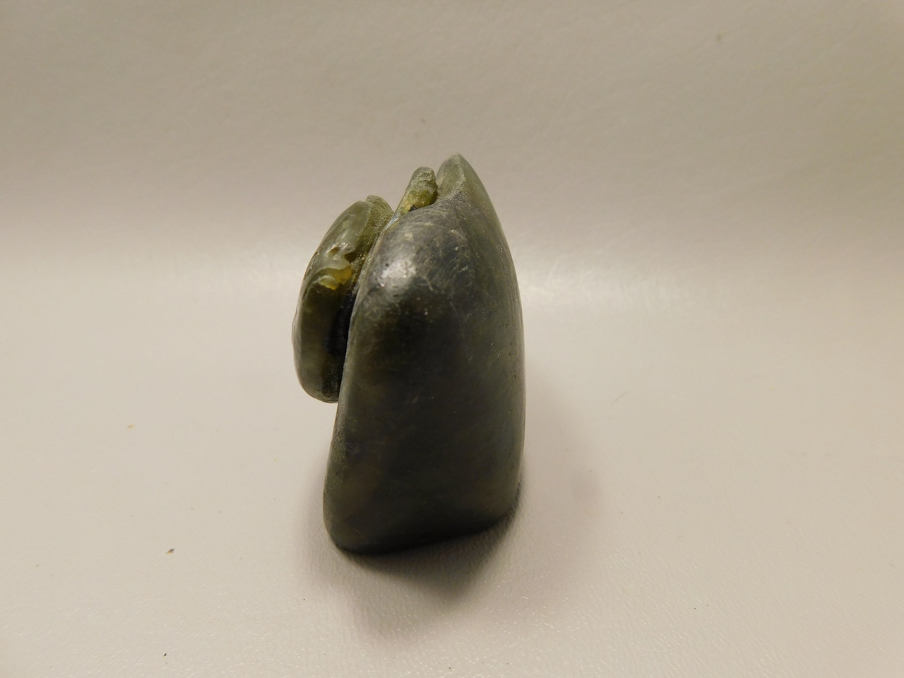 Fish Labradorite Hand-Carved 3.5 inch Gemstone Animal #O1