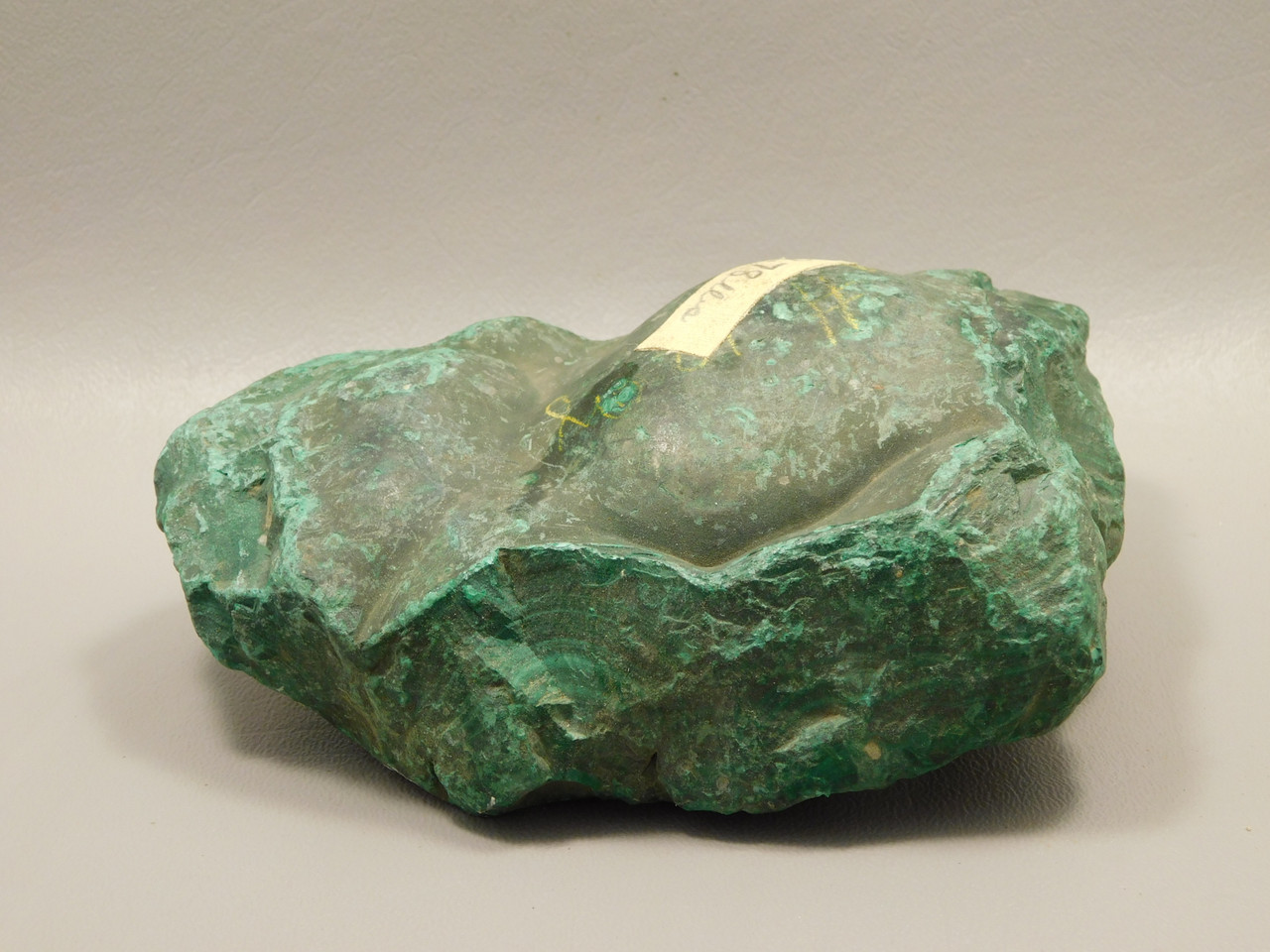 Malachite Rough Rock Lapidary Stone DR Congo, Africa #O11