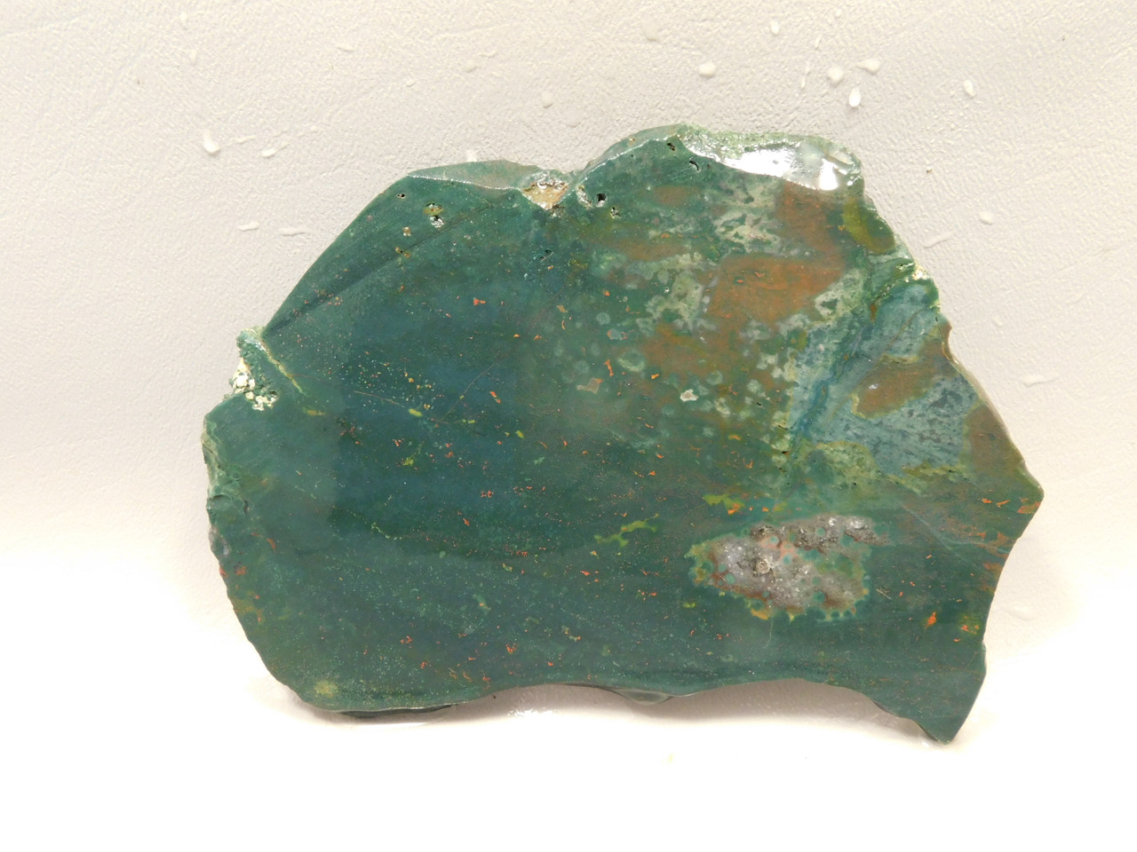 Bloodstone Jasper Stone Slab Lapidary Cabbing Rough Rock #O3