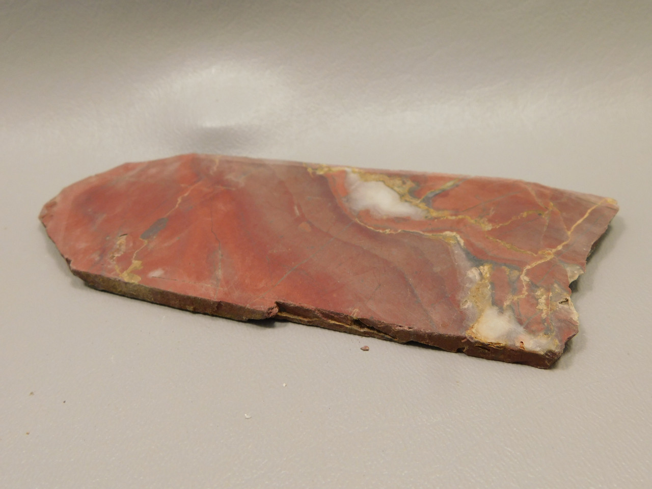 Rainbow Jasper Stone Slab Unpolished Red Rough Rock #O1