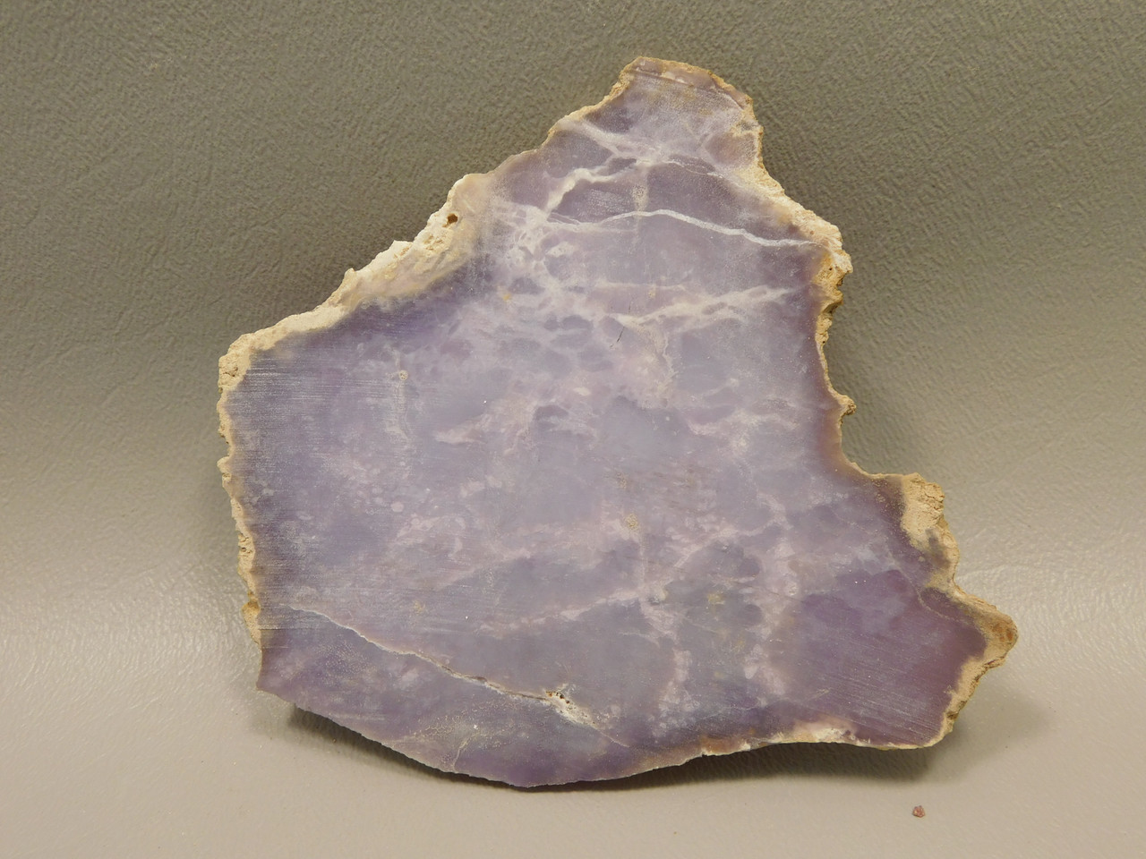 Burro Creek Agate Stone Slab Unpolished Purple Rock Arizona #O4