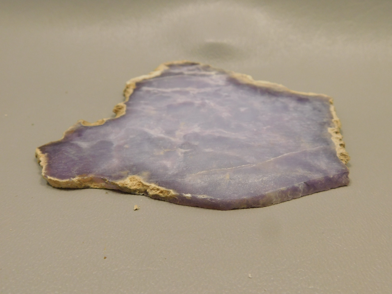 Burro Creek Agate Stone Slab Unpolished Purple Rock Arizona #O4