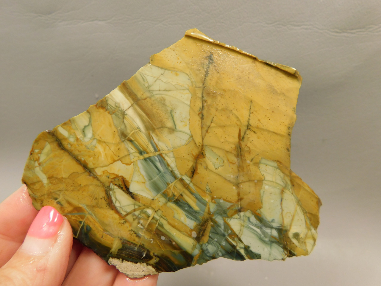 Morrisonite Jasper Unpolished Stone Slab Rough Rock Oregon #O10