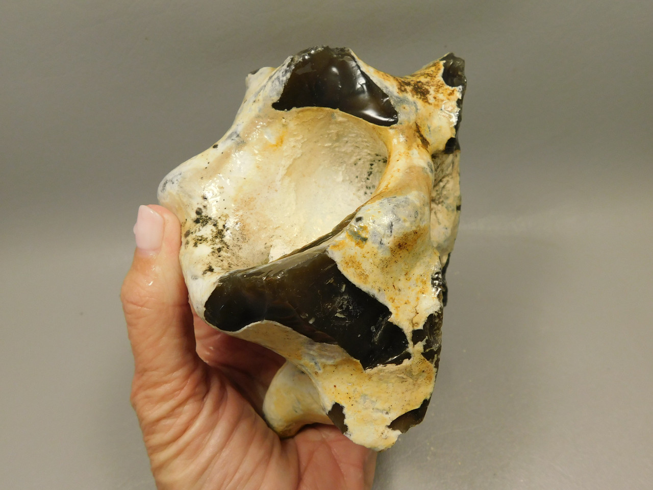 English Flint with Cortex Knapping Stone Rough Rock England #O1