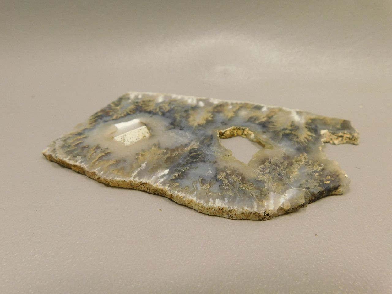 Graveyard Point Plume Agate Stone Slab Unpolished Rock Oregon #O6