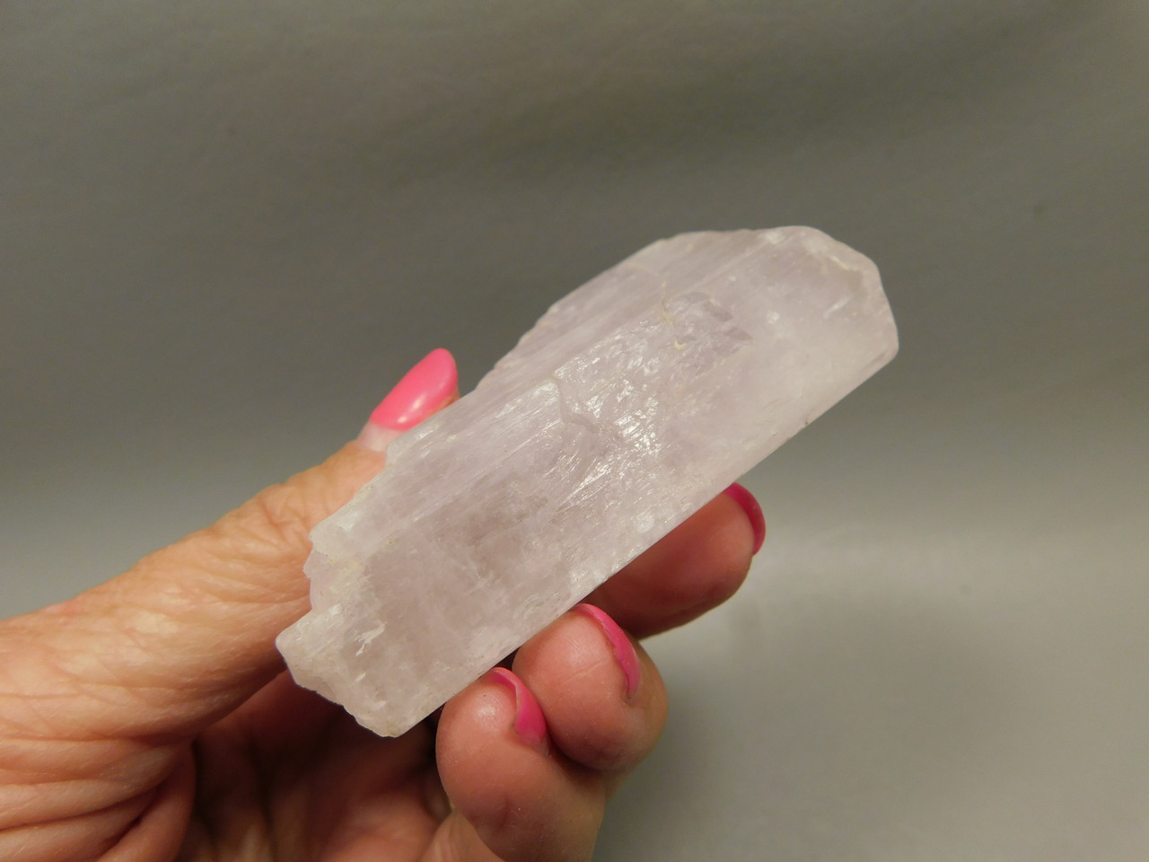 Kunzite Natural Pink Crystal Facet Grade Gemstone