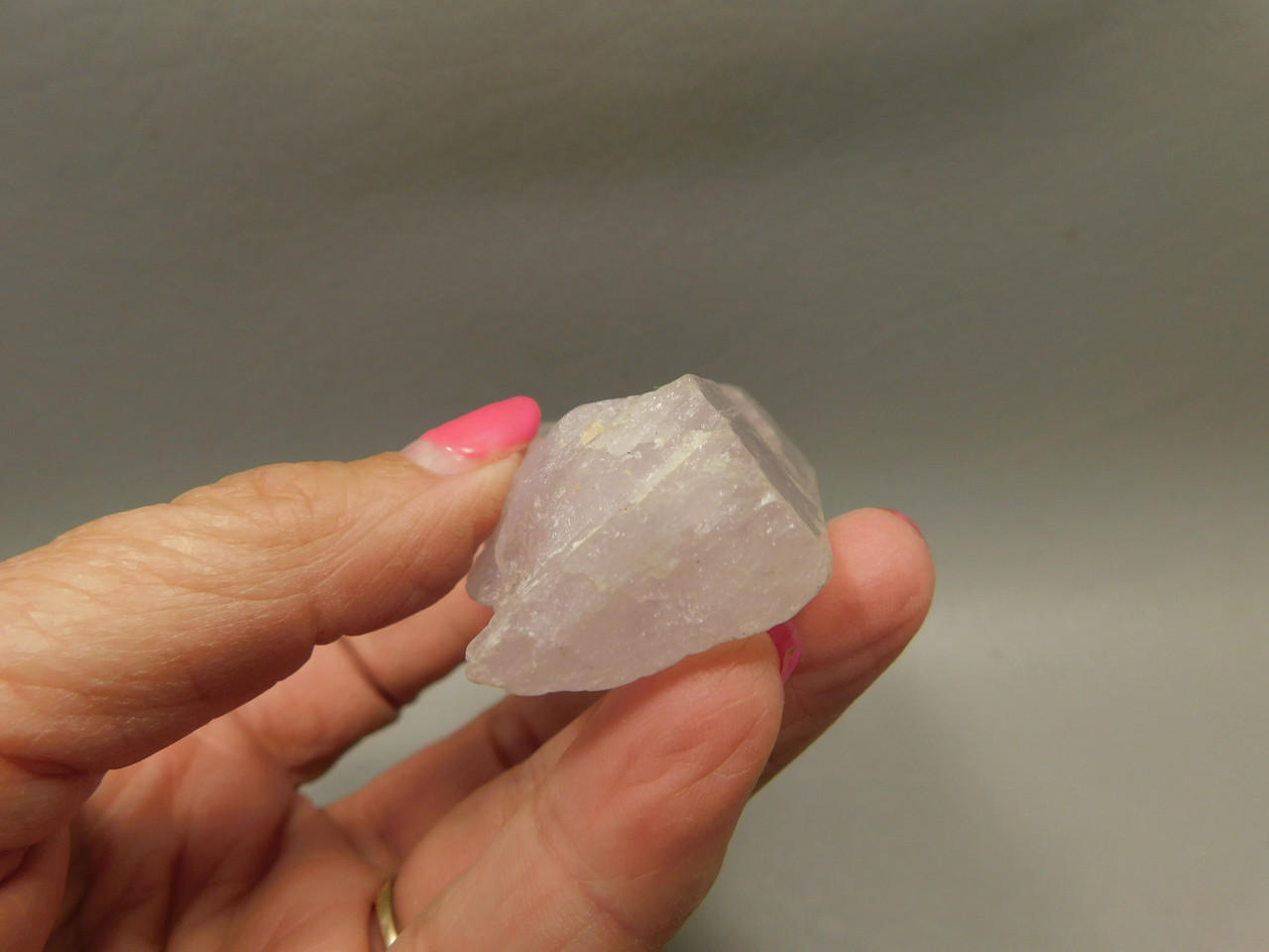Kunzite Natural Pink Crystal Facet Grade Gemstone