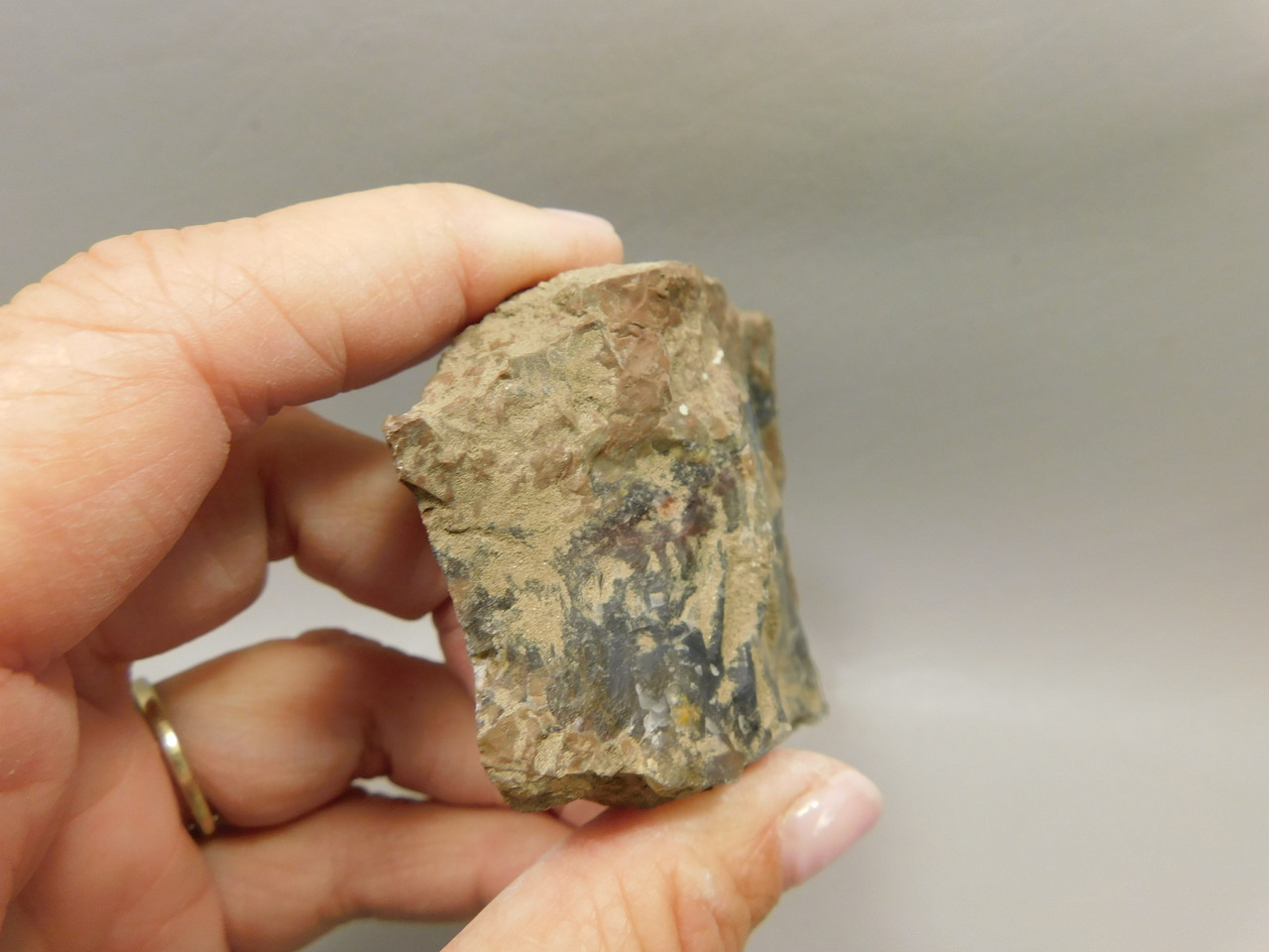 Priday Agate Thunderegg Richardson Ranch Polished Rock #O16