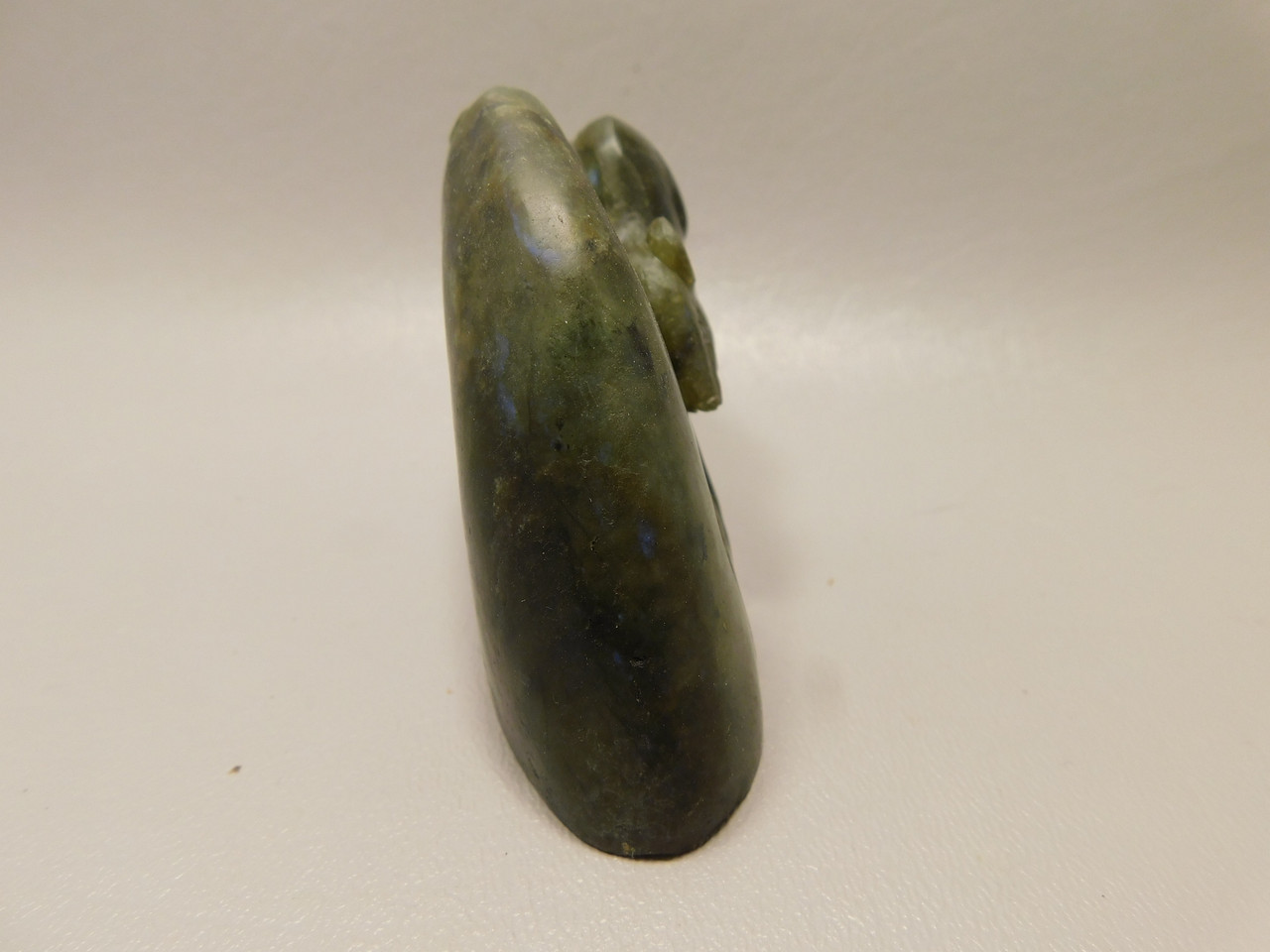 Mouse Labradorite Hand Carved 3.5 inch Gemstone Animal #O331