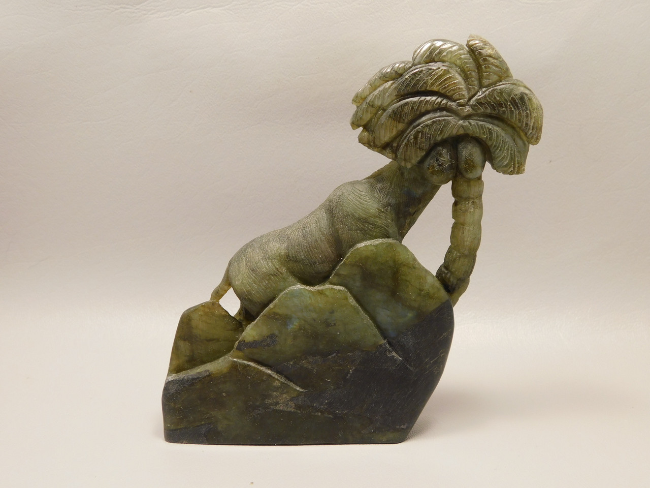 Giraffe Figurine Labradorite 5 inch Animal Gemstone Carving #O201