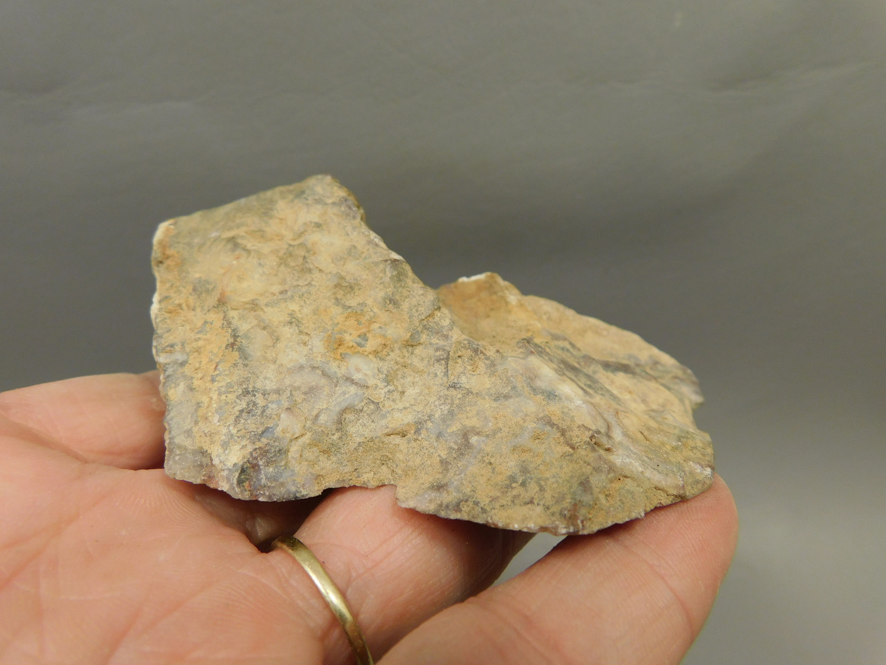 Red Crazy Lace Agate Polished Rock Decorator Stone Mexico #O3