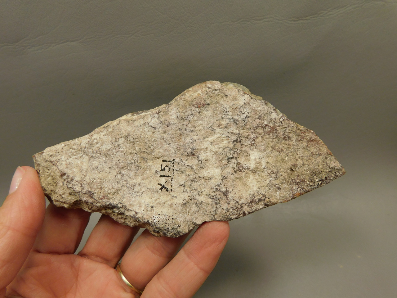 Crazy Lace Agate with Druse Polished Rock Endcut Mexico #O1