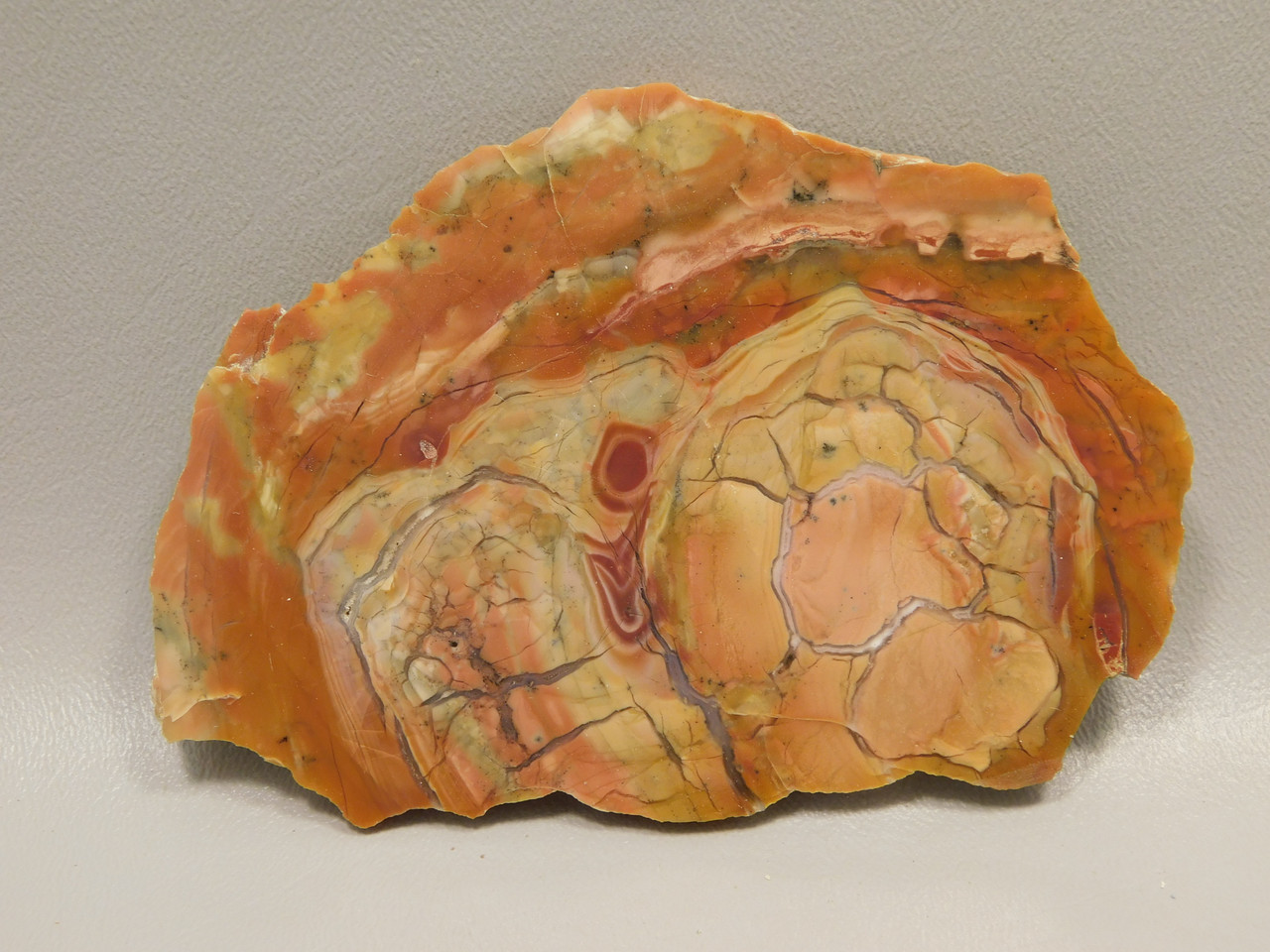 Chapenite Jasper Polished Stone Slab Ft. Irwin California #O5