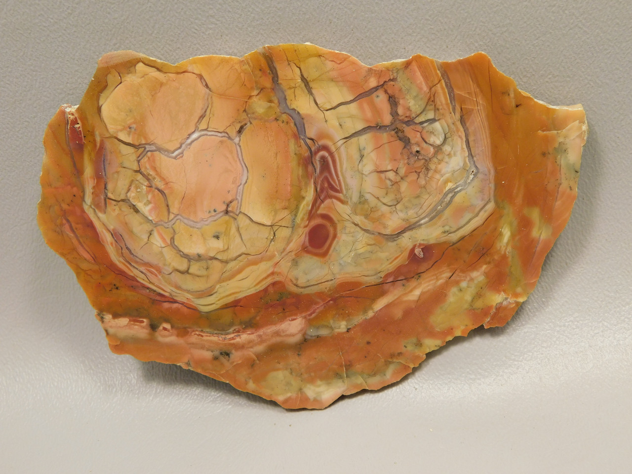 Chapenite Jasper Polished Stone Slab Ft. Irwin California #O5