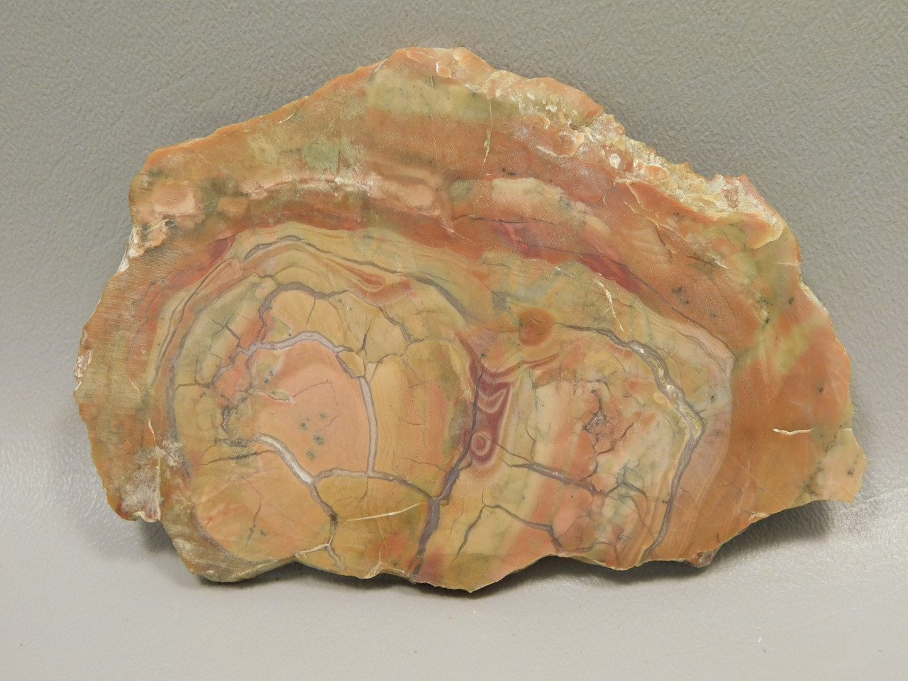 Chapenite Jasper Polished Stone Slab Ft. Irwin California #O5