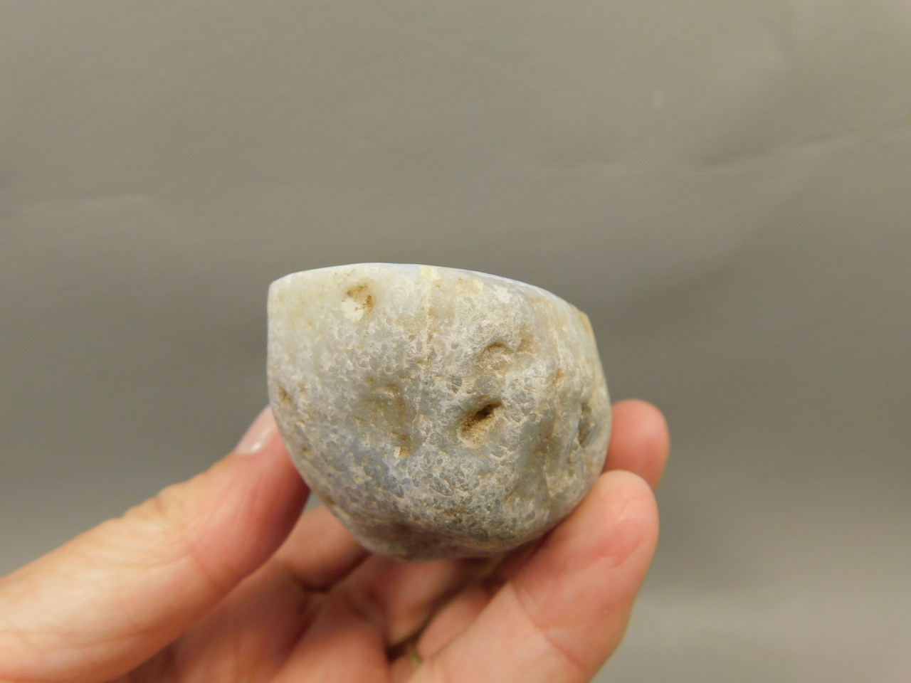 Botswana Agate Polished Stone Nodule Collector Rock Mineral #O11